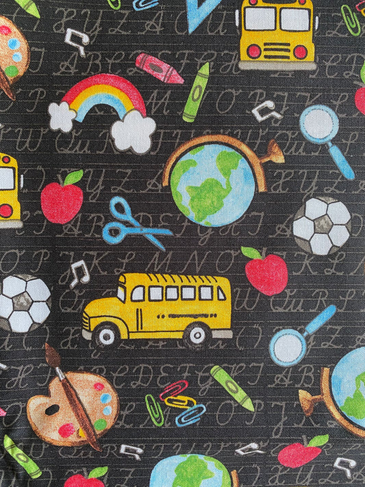 ** PREORDER ** School Daze Drawstring Project Bag